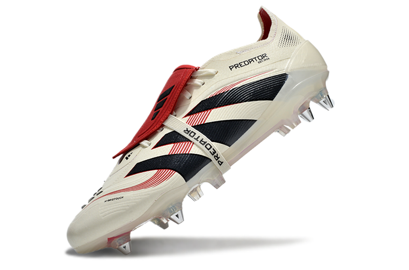 Chuteira Adidas Predator Elite Tongue SG - Branca